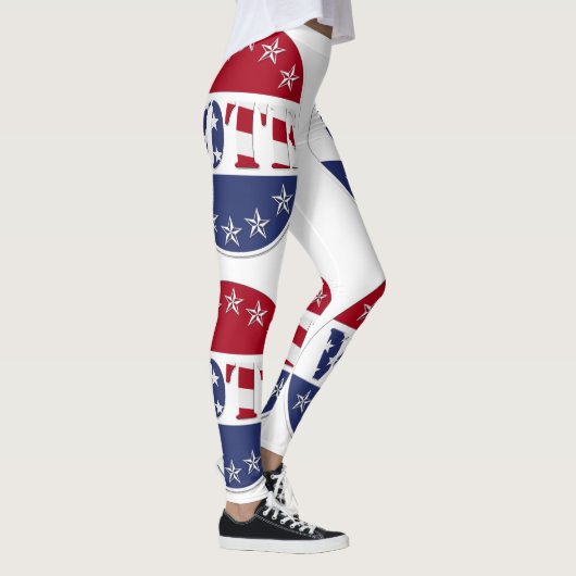 Stemming met sterren leggings (Rechts)