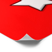 Stemming met sterren poster (Hoek)