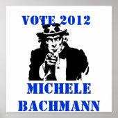 STEMMING MICHELE BACHMANN 2012 POSTER (Voorkant)