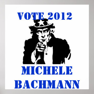 STEMMING MICHELE BACHMANN 2012 POSTER