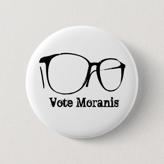 Stemming: Moranis Ronde Button 5,7 Cm (Voorkant)
