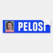 Stemming: Nancy Pelosi Bumpersticker (Voorkant)