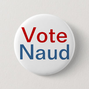 Stemming Naud Pin Variant Ronde Button 5,7 Cm