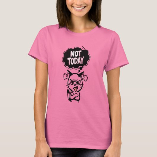 Stemming: Niet Vandaag T-shirt (Voorkant)