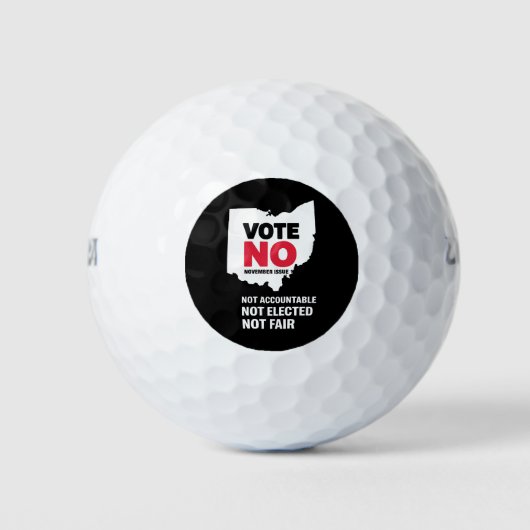 Stemming: november nummer 1 golfballen (Voorkant)