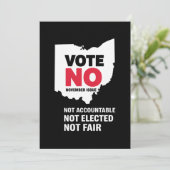 Stemming: november nummer 1 kaart (Staand voorkant)