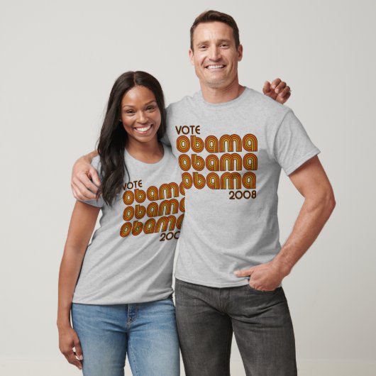 Stemming OBAMA 2008 Retro - t-shirt (Unisex)