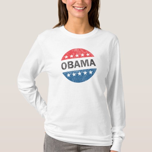 stemming Obama 2012 Button Shirt vrouwen (Voorkant)