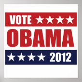 STEMMING OBAMA 2012 SIGN -.png Poster (Voorkant)