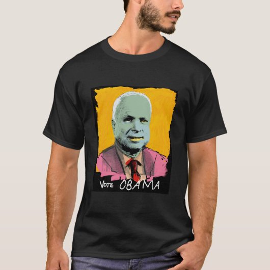 STEMMING OBAMA DARK T SHIRT (Voorkant)
