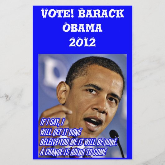 Stemming!Obama_Flyer Flyer (Voorkant)