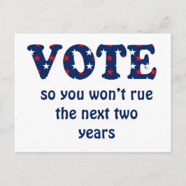 Stemming of Briefkaart van de verkiezing