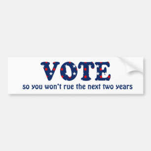 Stemming of standplaats De Bumpersticker