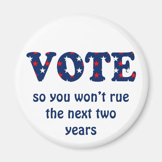 Stemming of uitslag van de verkiezingen Magnet (Voorkant)