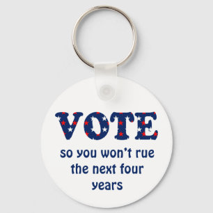 Stemming of verkiezing sleutelhanger