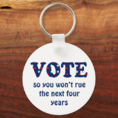 Stemming of verkiezing sleutelhanger (Voorkant)