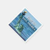 Stemming om Amerika te redden Deze verkiezingen Servet (Hoek)