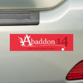 Stemming: onthouding bumpersticker (Op auto)