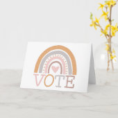 Stemming | Ontwerptekst van de regenboog van de ku Kaart (Gele Bloem)