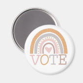 Stemming | Ontwerptekst van de regenboog van de ku Magneet (Voorkant / Achterkant)