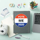 Stemming op persoonlijke titel 2020: Verkiezingsca Sticker (iPad Cover)