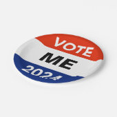 Stemming op persoonlijke titel 2024: Verkiezingsca Papieren Bordje (Gekanteld)