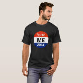 Stemming op persoonlijke titel 2024: Verkiezingsca T-shirt (Voorkant volledig)