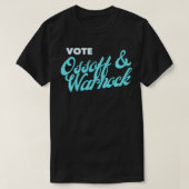 Stemming: Ossoff & Warnock Senaat in Georgië T-shirt (Design voorkant)