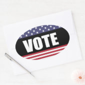 STEMMING OVALE STICKER (Envelop)