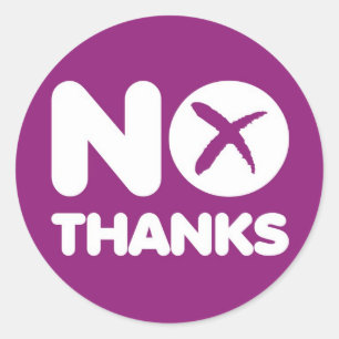 Stemming over Bedankt Sticker Scottish Independenc