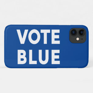 Stemming over blauwe tekst voor politieke verkiezi Case-Mate iPhone case