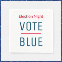 Stemming over blauwe verkiezingen Nachtelijk Napel