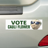 Stemming over Cauli Flower Bumpersticker (Op auto)