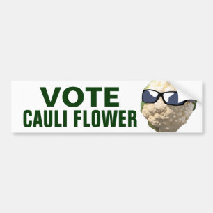Stemming over Cauli Flower Bumpersticker