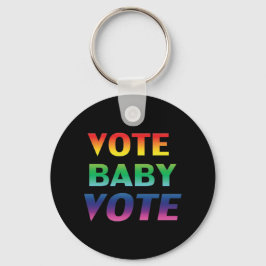 stemming over de baby - Pride lgbtq lgbt regenboog Sleutelhanger