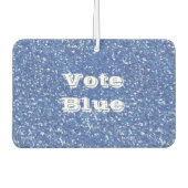 Stemming over de blauwe auto, luchtverfrisser (Voorkant)