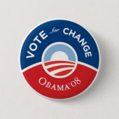 Stemming over de Button van Obama (Voorkant)