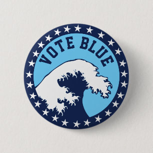 STEMMING OVER DE DEELNEMER RONDE BUTTON 5,7 CM