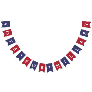 Stemming over de democratische Amerikaanse vlag va Vlaggetjes