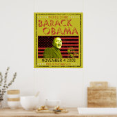 Stemming over de Posters van Barack Obama (Keuken)