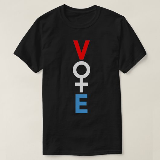 Stemming over de rechten van de vrouw 2022 Verkiez T-shirt (Design voorkant)
