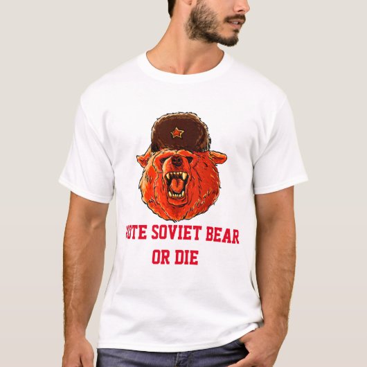 Stemming over de Sovjet-Beer T-shirt (Voorkant)