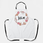 stemming over de uitwisseling van kerstkoekjes schort (Voorkant)