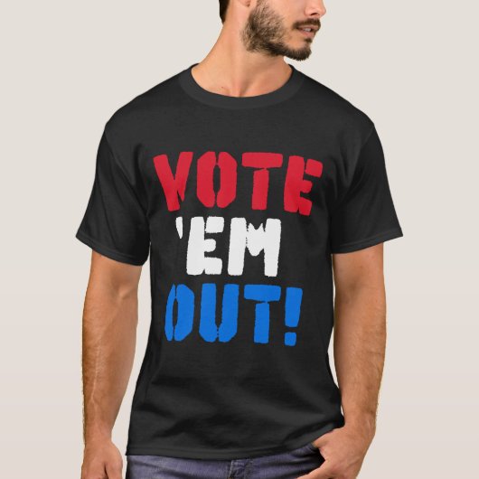 Stemming over de verkiezing van de republikeinen-d t-shirt (Voorkant)