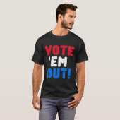 Stemming over de verkiezing van de republikeinen-d t-shirt (Voorkant volledig)