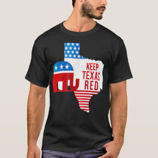 Stemming over de verkiezingen in Teas Red 2020 T-shirt