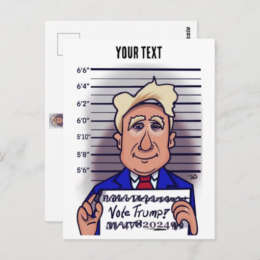 Stemming over het Briefkaart (Voorkant / Achterkant)