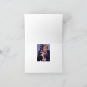 Stemming over het Man - Trump 2020 Bedankkaart (Binnen)