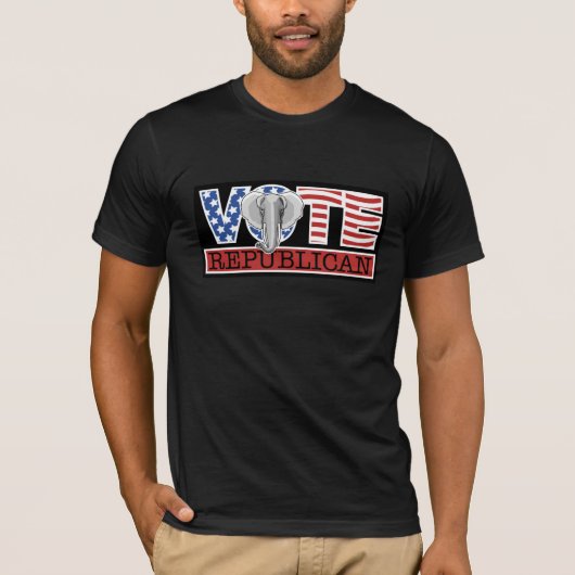 Stemming over het republikeinse t-shirt - Geperson (Voorkant)