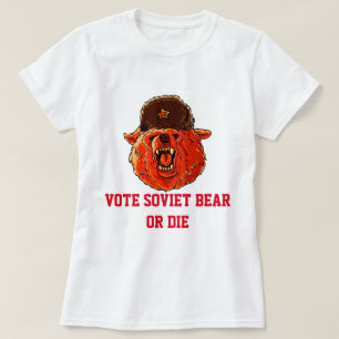 Stemming over het Sovjet-Beer T-shirt
